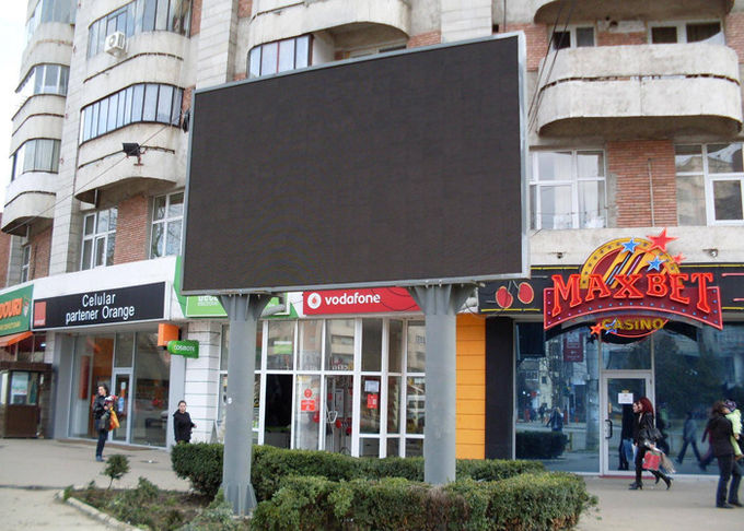 Outdoor Billboard Advertising Led Display Screen P8 With 6500 Cd / Sqm Brightness