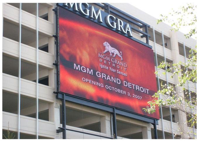 High Brightness RGB Outdoor LED Billboard Advertising , Video LED Panel P6 / P8 / P10