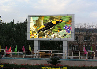 Waterproof one pole two pole RGB LED Screen outdoor P10 P8 for advertising