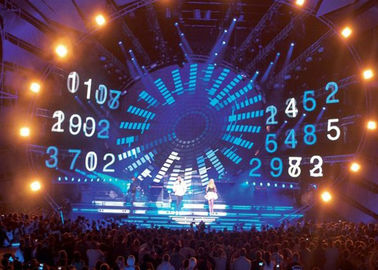 Stage Background Indoor Rental Led Screen / LED Video Panel High Resolution