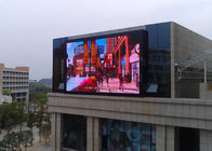 Commercial Giant Led Screen Outdoor Advertising , Outdoor Digital Message Board 10mm Real Pixels