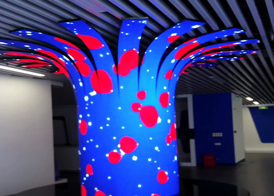 P2.5 320*160mm Indoor Flexible Led Screen HD Soft Curved Led Panel