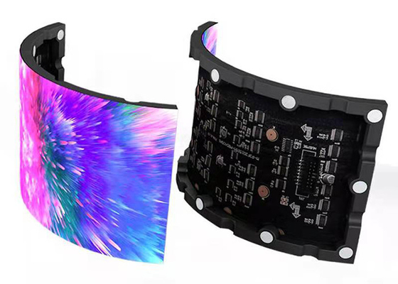 Curved P4 P5 320*160mm Indoor Full Color Led Display Irregular Shape