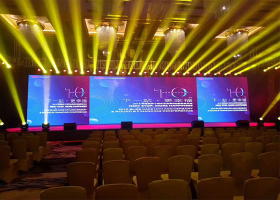 RGB HD 1920Hz 3840Hz Indoor Rental Led Screen For Concert Stage