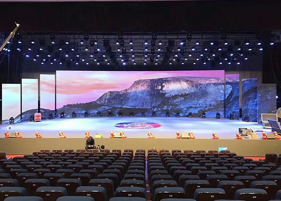 Large HD 3.91mm 4.81mm Indoor Rental Led Screen Multi Media Video