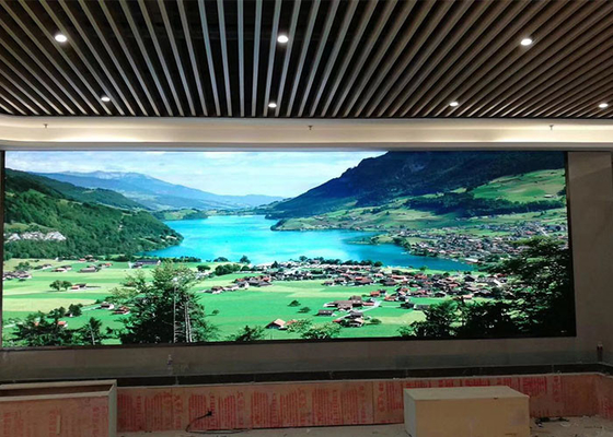 P2.5 P3.07 Indoor Full Color Led Display Front Service Meeting Wall