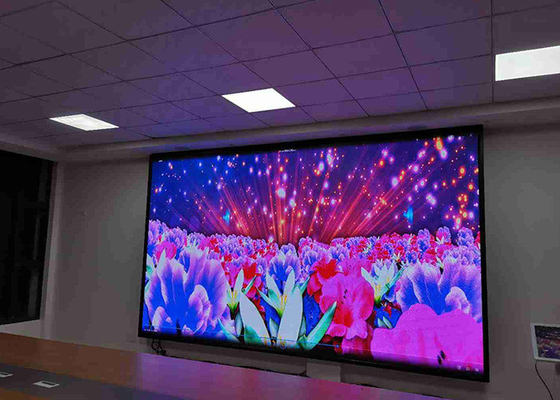 HD P2 P2.5 P3.07 P4 Indoor Full Color Led Display 800nits For Conference Ads