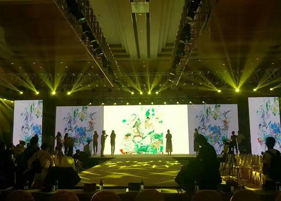 RGB Seamless P2.97 P4.81 Indoor Rental Led Screen For Ads Conference