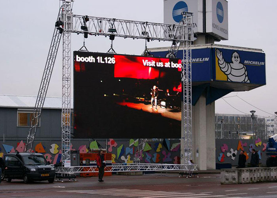 4.81mm Movable Outdoor Rental Led Screen For Stage Easy Assemble