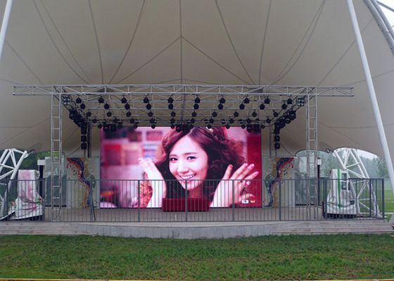 4.81mm Movable Outdoor Rental Led Screen For Stage Easy Assemble