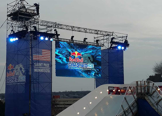 High Brightness 5000nits Outdoor Rental Led Screen SMD Die Casting