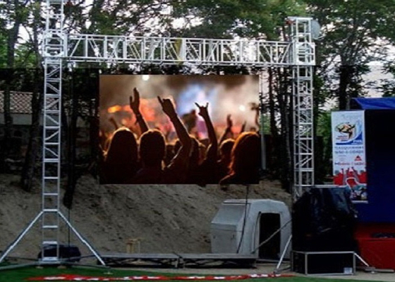 IP65 OEM ODM Outdoor LED Screen Hire Movable Stage Easy Assemble