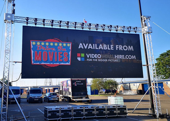 IP65 Outdoor LED Screen Rental Advertising Boards With Fast Lock