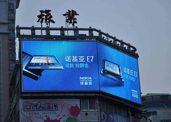 High Brightness 5500nits LED Message Board Waterproof Steel Structure