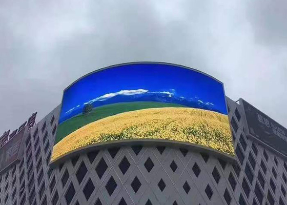 P8 P10 High Brihtness 6000nits Outdoor Full Color Led Display Wall Screen