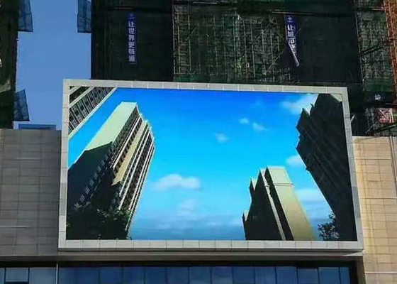 P8 P10 High Brihtness 6000nits Outdoor Full Color Led Display Wall Screen