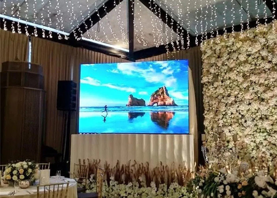 Seamless Splicing P4.81 Indoor Rental Led Screen Novastar System