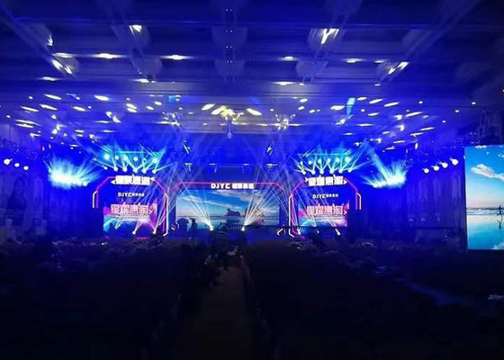 Lightweight Movable Backdrop Indoor Rental Led Screen 800nits Brightness