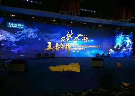 Lightweight Movable Backdrop Indoor Rental Led Screen 800nits Brightness