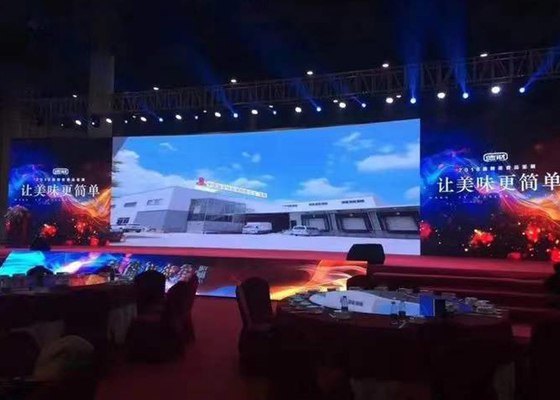 Mobile RGB Indoor Rental Led Screen Stage Background Led Display