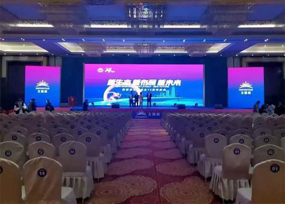 Mobile RGB Indoor Rental Led Screen Stage Background Led Display