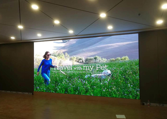 High Resolution Seamless Splicing Indoor LED Video Wall Panel Office