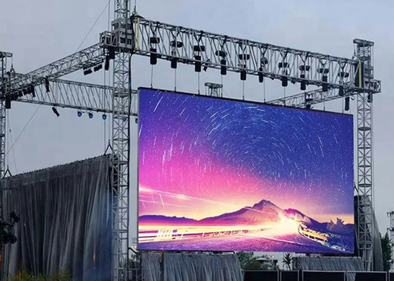 Die Casting Aluminum P3.91 LED Outdoor Screen Rental For Stage Events