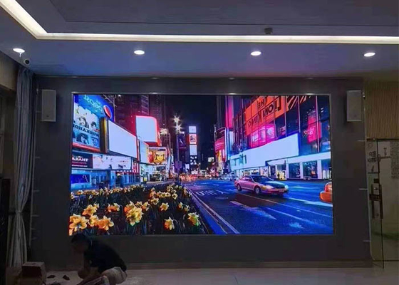 P1.2 P1.8 1R1G1B Indoor Full Color Led Display Fine Pitch Video Wall