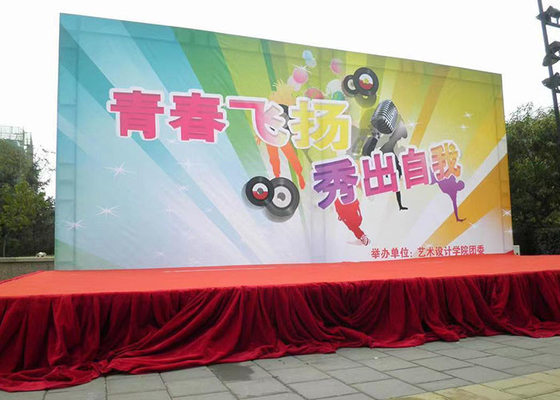 P4.81 100% Waterproof Outdoor Rental Led Screen  Full Color Panel