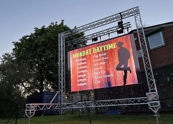 P2.6 P2.97 Hang Outdoor Rental Led Screen For Music Show Performance