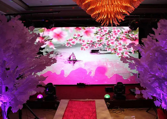 P4.81 Indoor Rental Led Screen Wall Banquet Activities Stage Background