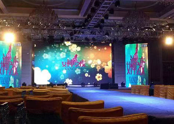 P3.91 P4.81 Backdrop Stage LED Screen Indoor TV Showroom Display