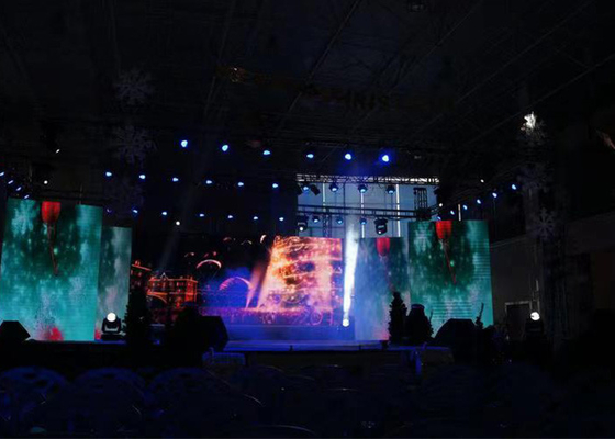 P3.91 P4.81 Backdrop Stage LED Screen Indoor TV Showroom Display