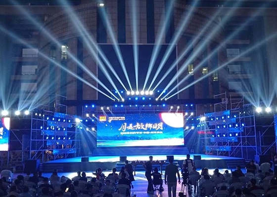 P3.91 P4.81 Backdrop Stage LED Screen Indoor TV Showroom Display