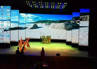 Large Indoor Movable LED Screen P3.91 RGB Led Display Board For Rent
