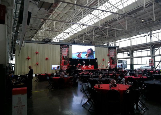 Fast Lock Indoor Rental Led Screen Panel For Stage Advertising