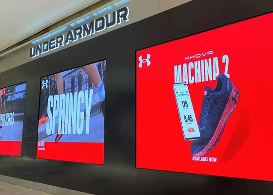 Eye Catching Full Color Indoor Led Billboard Front Maintenance P2 P4