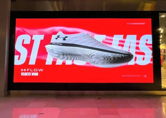 Eye Catching Full Color Indoor Led Billboard Front Maintenance P2 P4