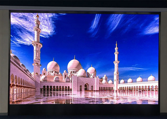 Eye Catching Full Color Indoor Led Billboard Front Maintenance P2 P4