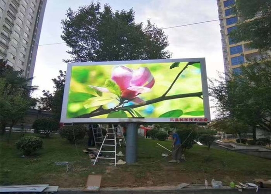 P8 P10 Advertising Digital Outdoor LED Billboard 16bit Greyscale