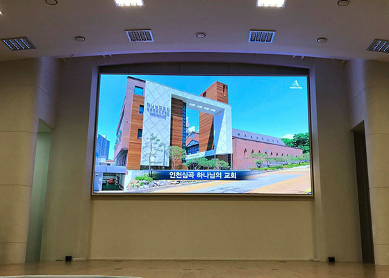 High Definition Fixed Indoor Full Color Led Display Wall Seamless