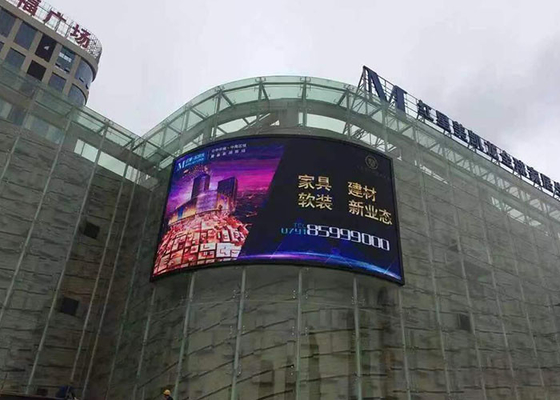 High Brightness P8 P10 Outdoor LED Billboard Display 16bit Greyscale
