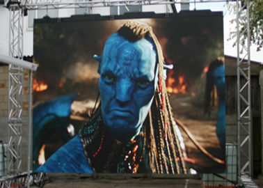 4.81mm Movable Outdoor Rental Led Screen For Stage Easy Assemble