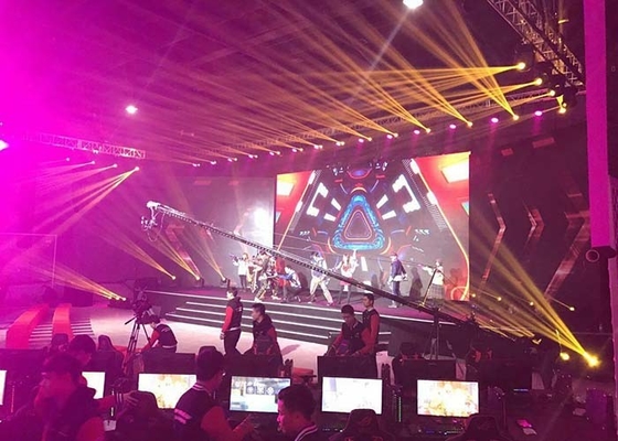 Ultra Thin P2.976 Indoor Backdrop Screen For Stage High Resolution