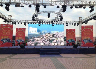 High Brightness Led Stage Backdrop Pitch 3.91mm IP65 Nova / Linsn System