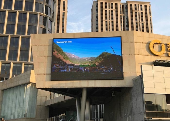 Full Color Outdoor Advertising LED Display Curved SMD Poster Window TV LED Screen