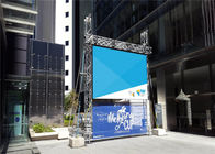 P6 Outdoor Full Color Led Display Board , Stage Backdrop Giant Led Screen Wide View Angle