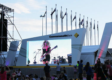 P3.91 P4.81 Aluminum Super Slim Led Screen Hire With Video Processor For Concert