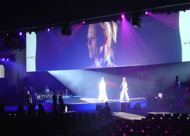 P3.91 P4.81 Aluminum Super Slim Led Screen Hire With Video Processor For Concert