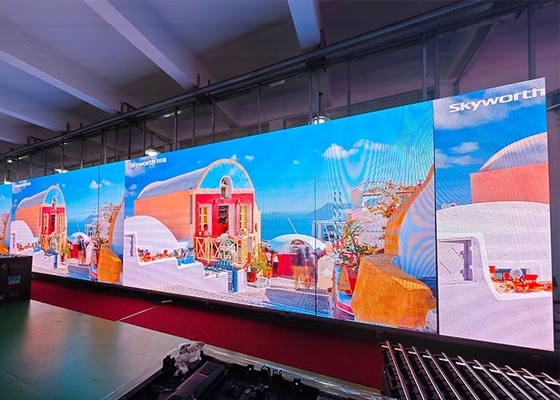 High Resolution P1.56 Gob LED Video Wall for Big Festival Events Program Support